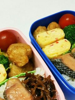 桜えび入りフワフワ卵焼き(お弁当彩り)-レシピのメイン写真