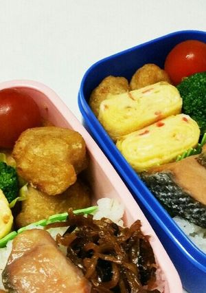 桜えび入りフワフワ卵焼き(お弁当彩り)-レシピのメイン写真