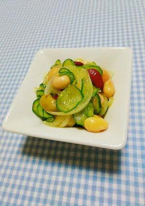お豆のサラダ♡カレー風味-レシピのメイン写真