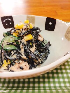 簡単♫混ぜるだけ♫ひじきサラダ-レシピのメイン写真