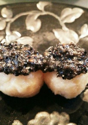 七号食 玄米ゴマ団子-レシピのメイン写真