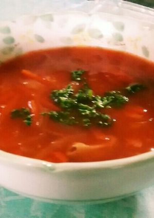 ⅲ重ね煮でトマトスープ-レシピのメイン写真