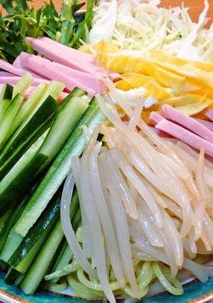 たっぷり野菜のヘルシー冷やし中華-レシピのメイン写真