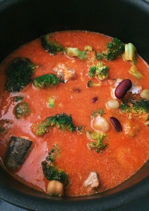 鯖缶でトマトパッツァ-レシピのメイン写真