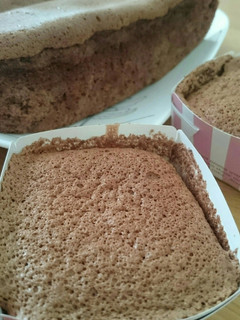 簡単♪ふわふわココアスポンジケーキ-レシピのメイン写真