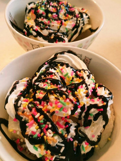 生クリームバナナチョコ・チョコスプレー付-レシピのメイン写真