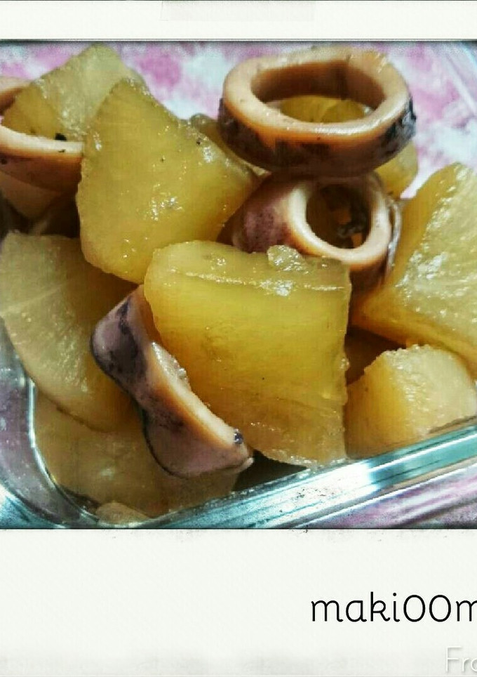 【簡単】イカと大根の煮物-レシピのメイン写真