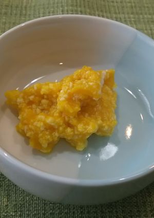 かぼちゃと豆腐の白あえ【離乳食初期】-レシピのメイン写真