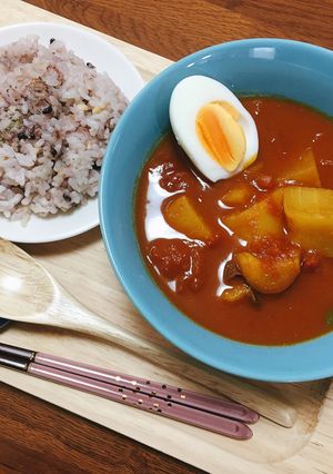トロっとうま〜♡ヘルシー野菜スープカレー-レシピのメイン写真