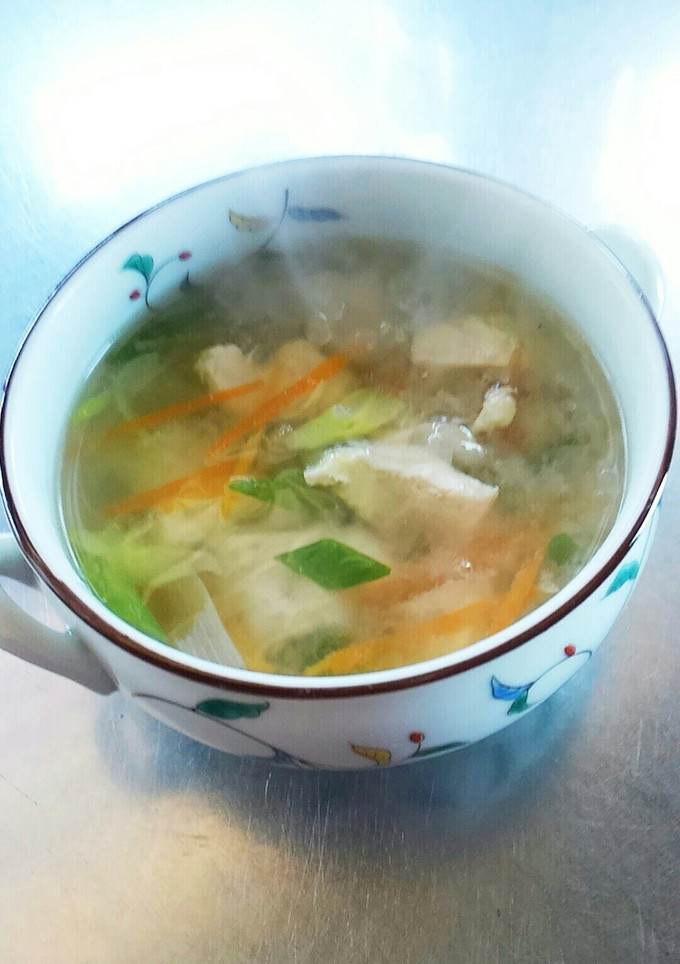 鶏肉と野菜のみぞれ煮スープ-レシピのメイン写真