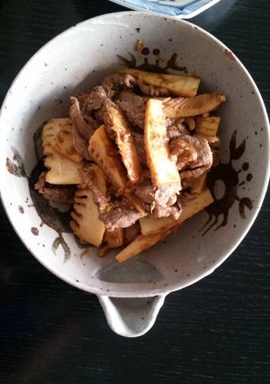 牛肉とタケノコの中華風時雨煮-レシピのメイン写真