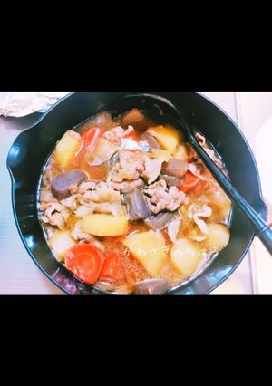 すき焼きのタレで作る肉じゃが-レシピのメイン写真