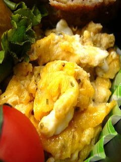 イタリアンチック♪バジルチーズオムレツ☆-レシピのメイン写真