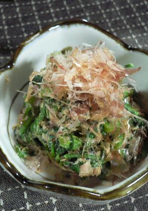 春菊マヨポンツナ和え-レシピのメイン写真