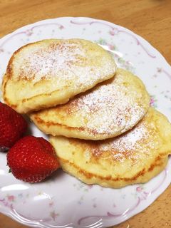 簡単♪ヨーグルトでホットケーキ♪-レシピのメイン写真