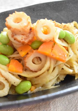 簡単★辛子入り★切り干し大根の炒め煮-レシピのメイン写真