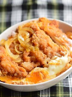 一人暮らしの自炊カツ丼-レシピのメイン写真