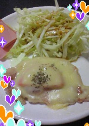 豚ローストマトONチーズ-レシピのメイン写真