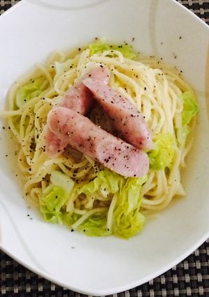 恐ろしや、炊飯器でもちもちパスタ！-レシピのメイン写真