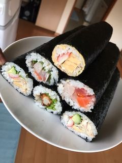 恵方巻き^ω^-レシピのメイン写真