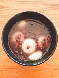 白玉ぜんざい-レシピのメイン写真