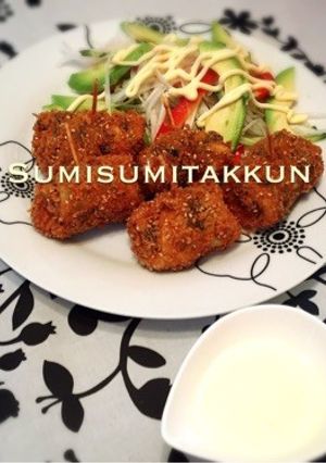 お花見にも♪鰯の梅肉巻きフライ☆-レシピのメイン写真