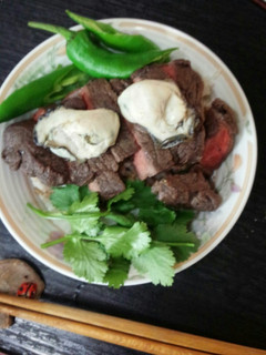 牡蠣ステーキ丼(血管ダイエット1090)-レシピのメイン写真