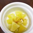 煮リンゴのオリーブオイルがけ