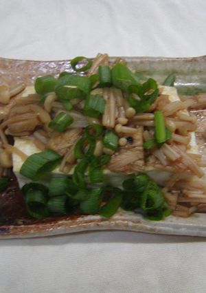 えのきたっぷり！豆腐のステーキ♪-レシピのメイン写真