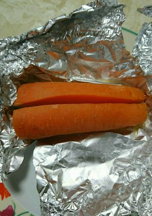 めっちゃ甘い！にんじん丸ごと焼き-レシピのメイン写真