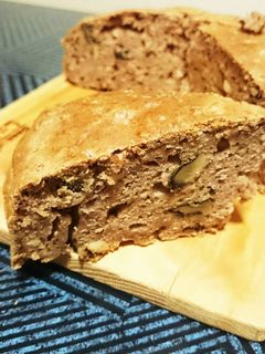 水煮大豆とココアのケーキ-レシピのメイン写真
