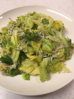 春キャベツとちりめん炒め-レシピのメイン写真