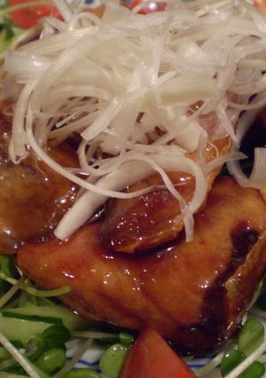 ピリ辛ブリ照りたっぷり野菜添え-レシピのメイン写真