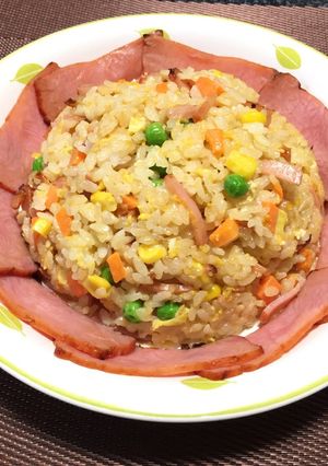 焼豚&ミックスベジタブルの卵炒飯-レシピのメイン写真