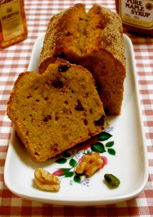 しっとり＊メープルナッツケーキ-レシピのメイン写真