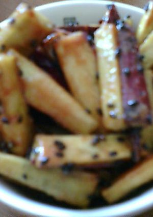 10分で大学芋作っちゃうよ♪-レシピのメイン写真
