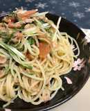 トマト水菜ツナパスタ(無水鍋QC使用)