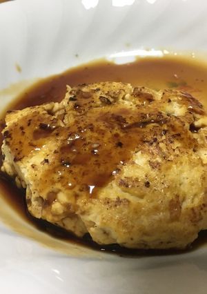 材料少ない！卵と豆腐だけの豆腐ハンバーグ-レシピのメイン写真