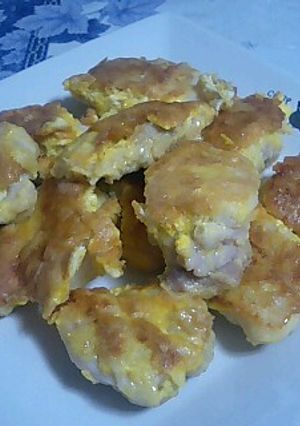☆簡単☆チキンの親子焼き （ピカタ？）-レシピのメイン写真