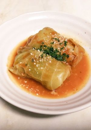 ヘルシーロールキャベツ◆セロリとトマト-レシピのメイン写真