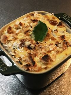 里芋煮物で和風グラタン風チーズなし-レシピのメイン写真