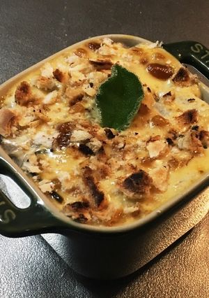 里芋煮物で和風グラタン風チーズなし-レシピのメイン写真
