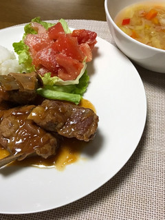 圧力鍋でスペアリブのマーマレード煮-レシピのメイン写真