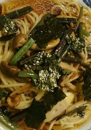 和風パスタ☆山菜!簡単!-レシピのメイン写真