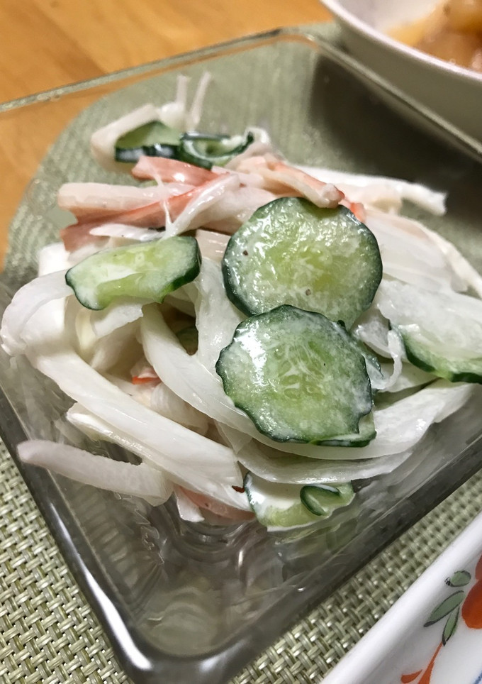 新たまマヨ和えサラダ-レシピのメイン写真