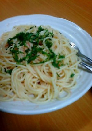 シンプルパスタ*たらこのスパゲッティ-レシピのメイン写真