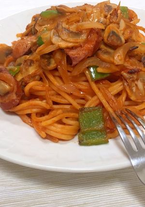 簡単ナポリタン-レシピのメイン写真