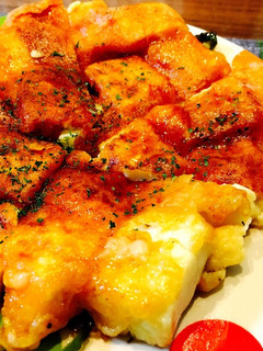 厚揚げ豆腐のカリカリチーズ焼き-レシピのメイン写真