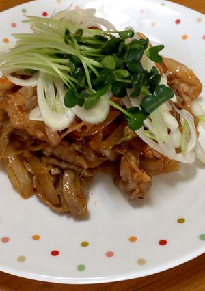 わが家の豚キムチ☆お箸が止まりません!-レシピのメイン写真