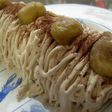 ホットケーキミックスで簡単モンブラン♡